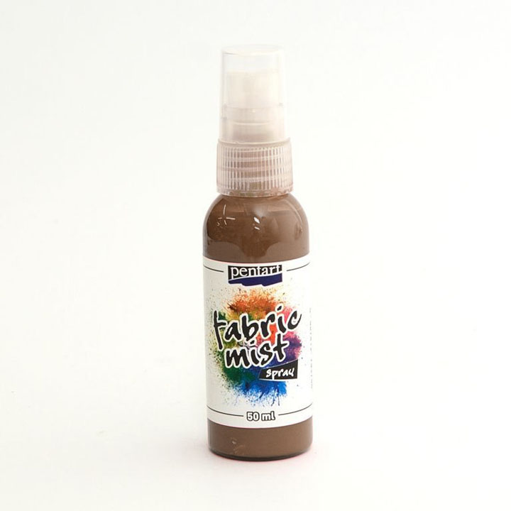 Farba do tkanin w sprayu Fabric Mist 50 ml – karmelowa