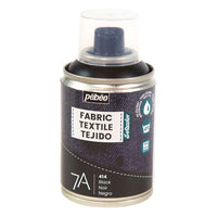 Farba do tkanin w sprayu Pebeo 7A 100 ml – 414 czarna