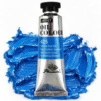 Farba olejna Phoenix - 40 ml | 425 błękit cerulean (imitacja)