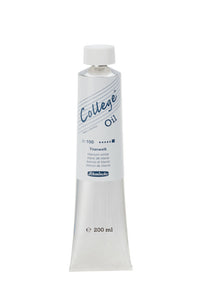Farba olejna Schmincke College Oil 200 ml – 100 Biel tytanowa