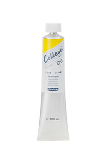 Farba olejna Schmincke College Oil 200 ml – 210 Żółcień cytrynowa