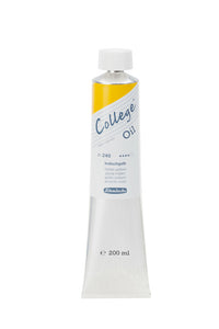 Farba olejna Schmincke College Oil 200 ml – 240 Żółcień indyjska