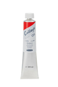 Farba olejna Schmincke College Oil 200 ml – 310 Czerwień cynobrowa