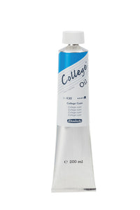 Farba olejna Schmincke College Oil 200 ml – 430 Cyjan College