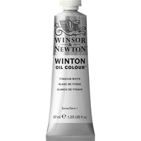 Farba olejna Winton marki Winsor & Newton 37 ml / Titanium White | Artmie
