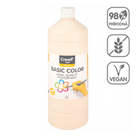 Farba plakatowa Creall, 1 000 ml – cielisty