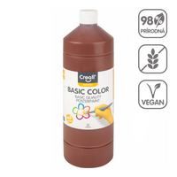 Farba plakatowa Creall, 1 000 ml – ciemnobrązowy