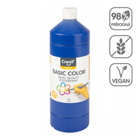Farba plakatowa Creall, 1 000 ml – ciemnoniebieski