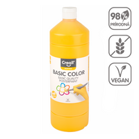 Farba plakatowa Creall, 1 000 ml – ciemnożółty