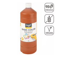 Farba plakatowa Creall, 1 000 ml – jasnobrązowy