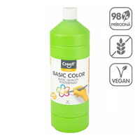 Farba plakatowa Creall, 1 000 ml – jasnozielony