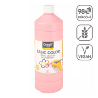 Farba plakatowa Creall, 1 000 ml – różowy