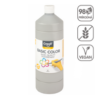 Farba plakatowa Creall, 1 000 ml – szary
