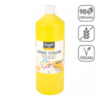 Farba plakatowa Creall, 1 000 ml – żółty