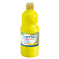 Farba plakatowa tempera GIOTTO School Paint 1000 ml – żółta