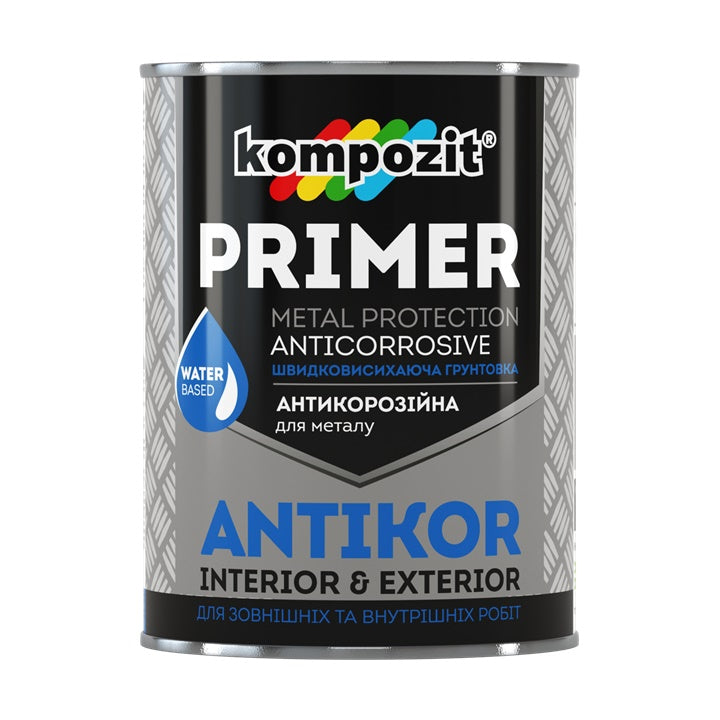 Farba podkładowa do metalu KOMPOZIT ANTIKOR 3.5 kg | różne odcienie | Artmie