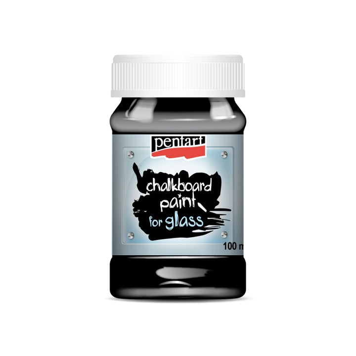 Farba tablicowa PENART Chalkboard Paint for Glass do stosowania na szkle i cermice | Artmie