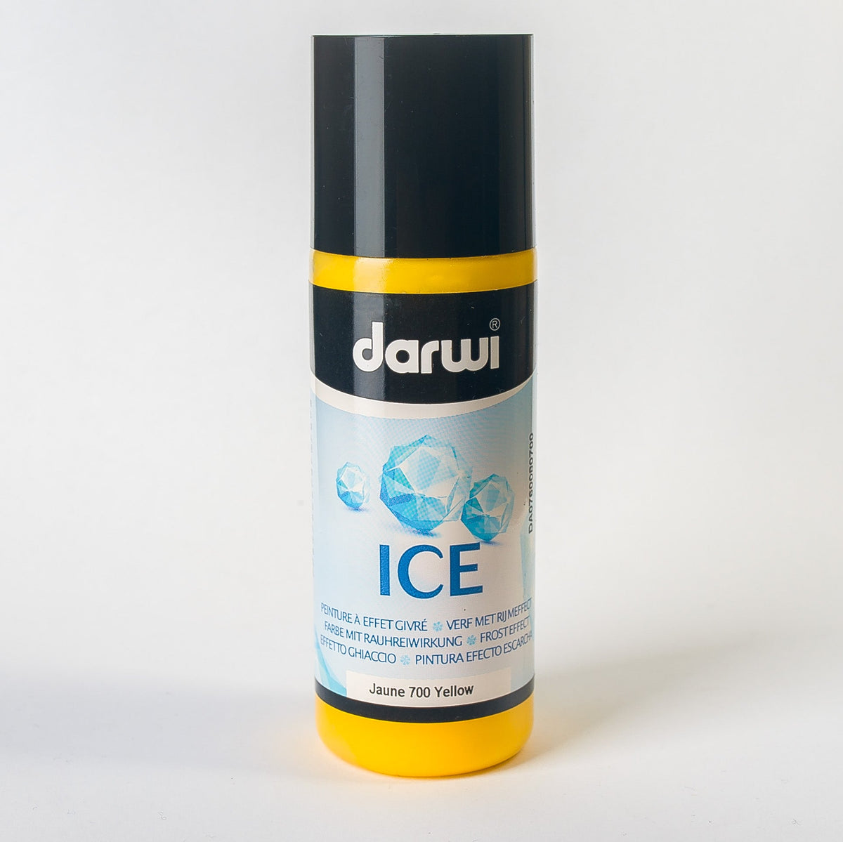 Farba z efektem lodu DARWI Ice 80 ml – żółty