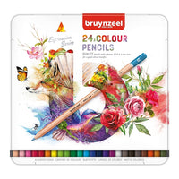 Kredki bruynzeel Expression Series w metalowym opakowaniu | różne zestawy | Artmie