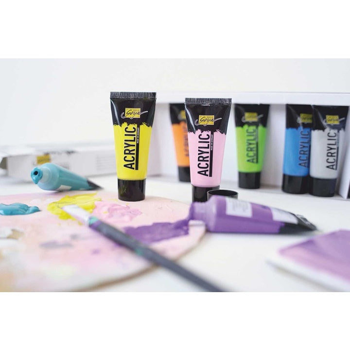 Farby akrylowe Kreul Solo Goya / zestaw mieszany 8 x 20 ml | Artmie