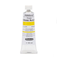 Farby akrylowe Schmincke PRIMAcryl Professional 35 ml – 205 Żółcień Hansa cytrynowa