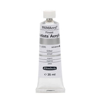 Farby akrylowe Schmincke PRIMAcryl Professional 35 ml – 895 Srebro