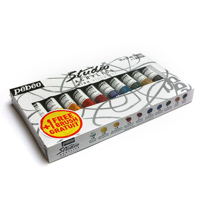 Farby akrylowe Studi Acrylic START 10 x 20ml | Artmie