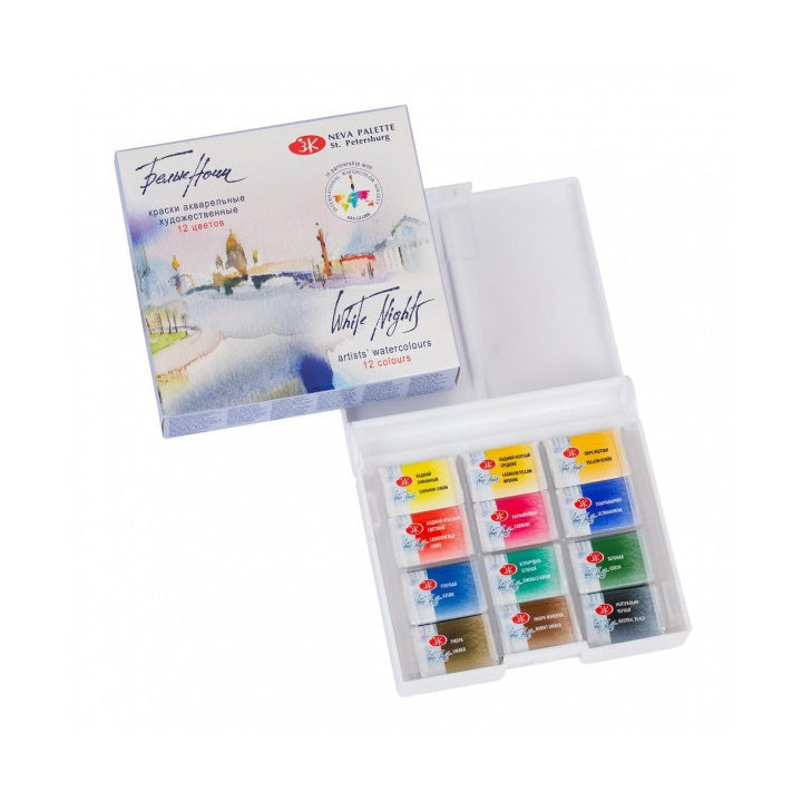 Farby akwarelowe White Nights | Artmie