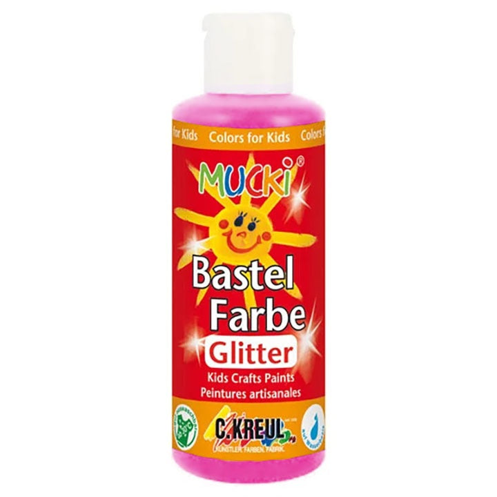 Farby brokatowe dla dzieci MUCKI 80 ml | różne odcienie | Artmie