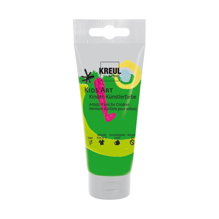 Farby dla dzieci KREUL 75 ml | różne odcienie - Zieleń permanentna