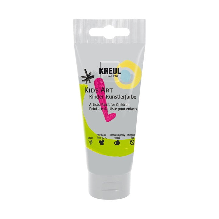 Farby dla dzieci KREUL 75 ml | różne odcienie - srebrna