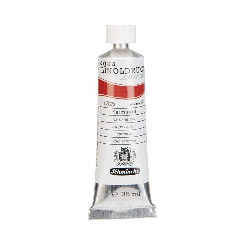 Farby do linorytu Schmincke aqua-LINOPRINT 35 ml – 325 Czerwień karminowa
