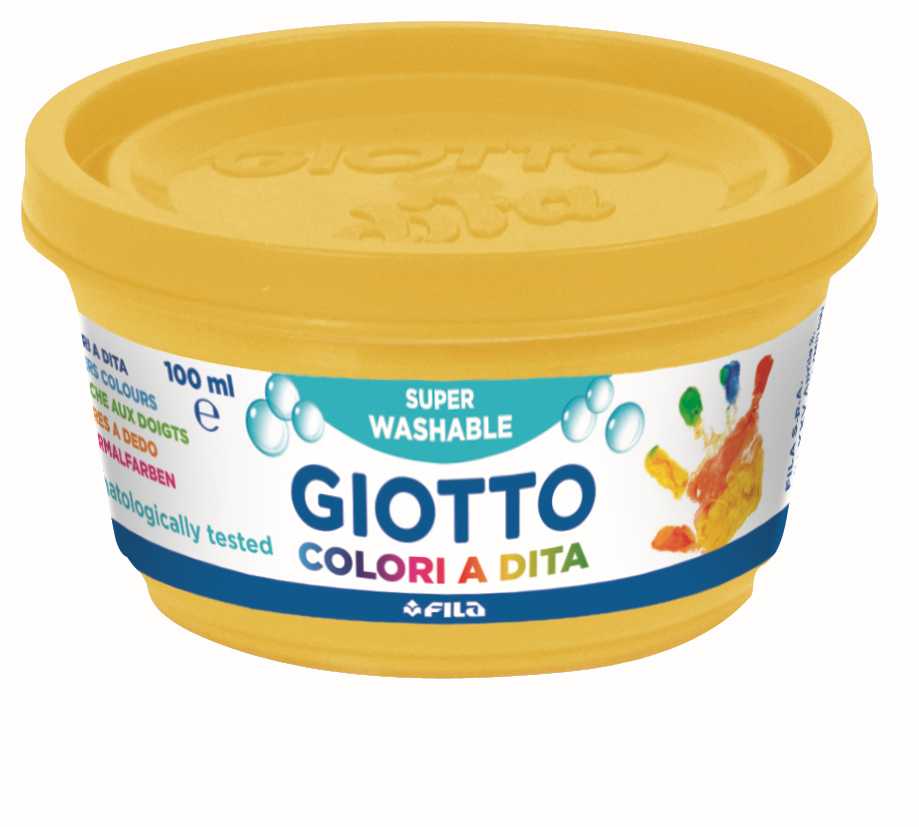 Farby do malowania palcami GIOTTO Be-Be 6 x 100 ml