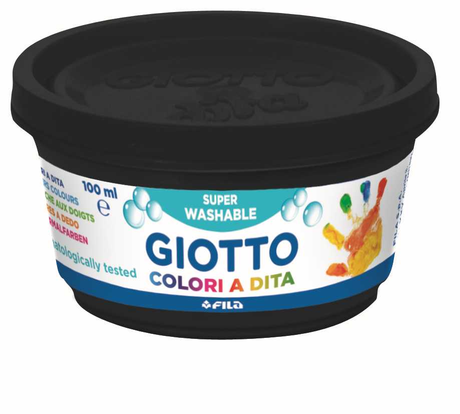 Farby do malowania palcami GIOTTO Be-Be 6 x 100 ml