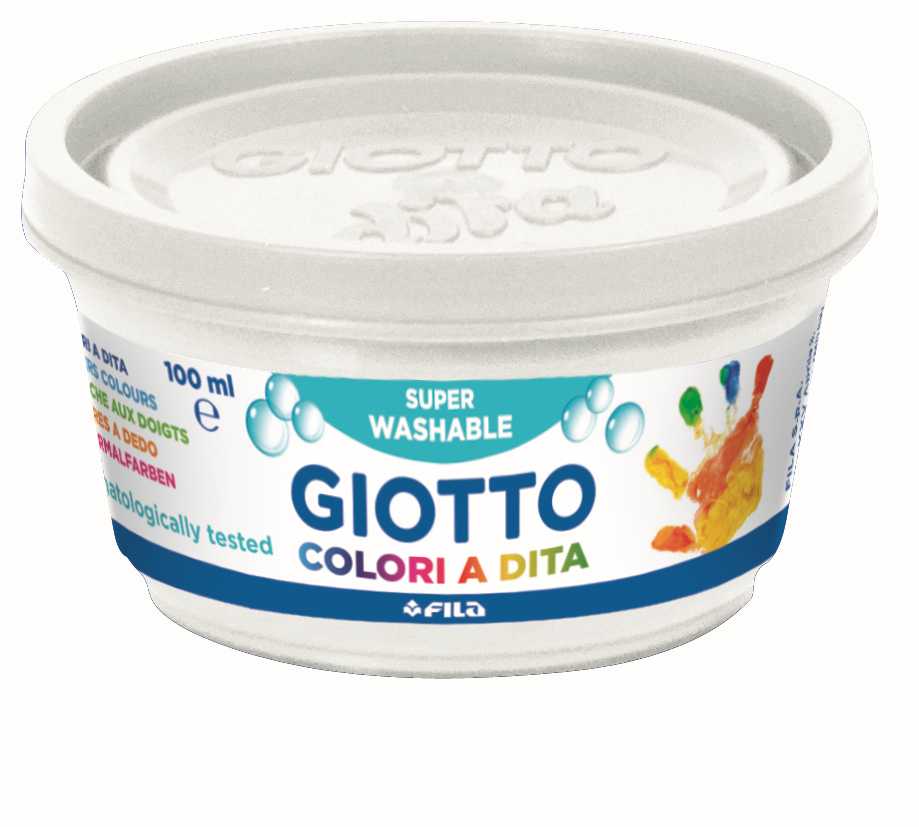Farby do malowania palcami GIOTTO Be-Be 6 x 100 ml