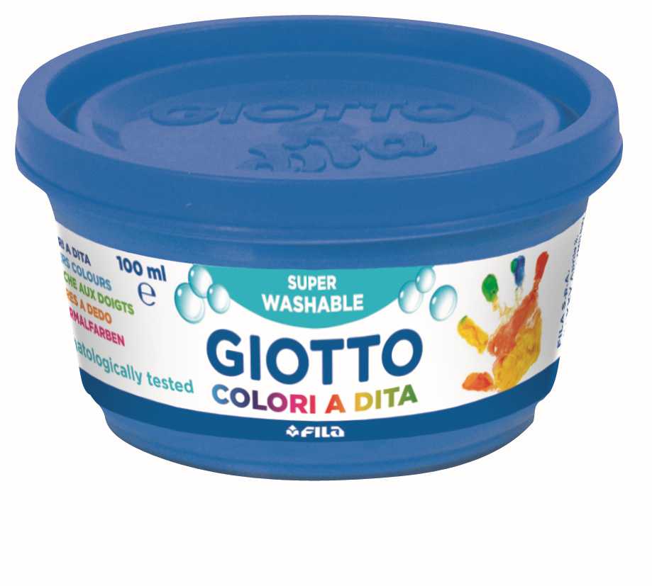 Farby do malowania palcami GIOTTO Be-Be 6 x 100 ml