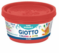 Farby do malowania palcami GIOTTO Be-Be 6 x 100 ml