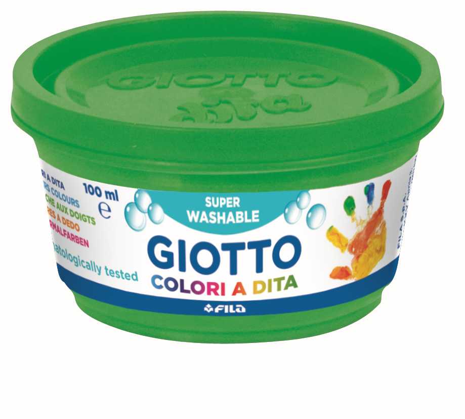 Farby do malowania palcami GIOTTO Be-Be 6 x 100 ml