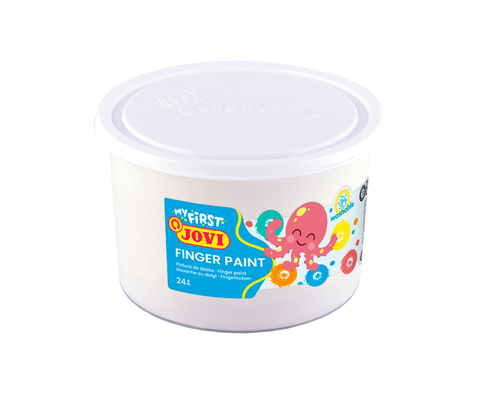 Farby do malowania palcami JOVI 6 x 500 ml - zestaw 6 szt.