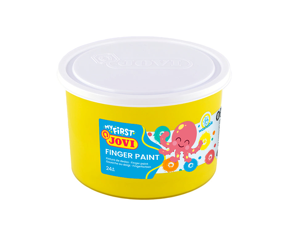 Farby do malowania palcami JOVI 6 x 500 ml - zestaw 6 szt.
