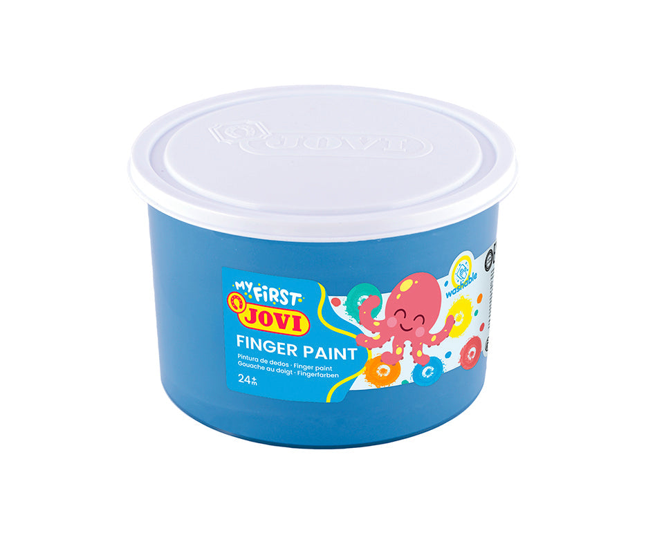 Farby do malowania palcami JOVI 6 x 500 ml - zestaw 6 szt.