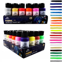 Farby do tkanin Phoenix 24 × 59 ml