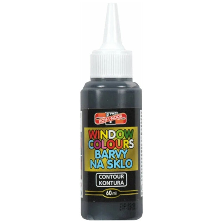 Farby konturowe do szkła KOH-I-NOOR 60 ml | różne odcienie | Artmie