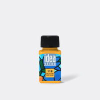 Farby na sklo MAIMERI Idea Vetro - 60 ml – Ciemnożółty