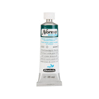 Farby olejne Schmincke Norma Blue 35 ml – 502 Zieleń chromowa błyszcząca
