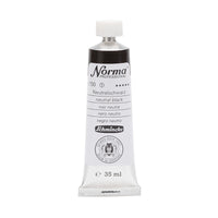 Farby olejne Schmincke Norma Professional 35 ml – 700 Czerń neutralna