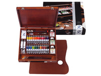 Farby olejne Van Gogh Expert box / zestaw w drewnianej kasecie | Artmie