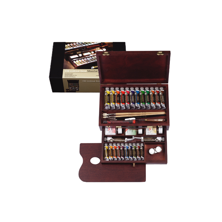 Farby olejne - zestaw Rembrandt Master Box | Artmie