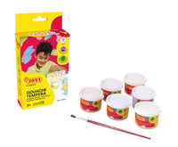 Farby plakatowe JOVI Premium pastelowe 6 x 35 ml z pędzelkiem