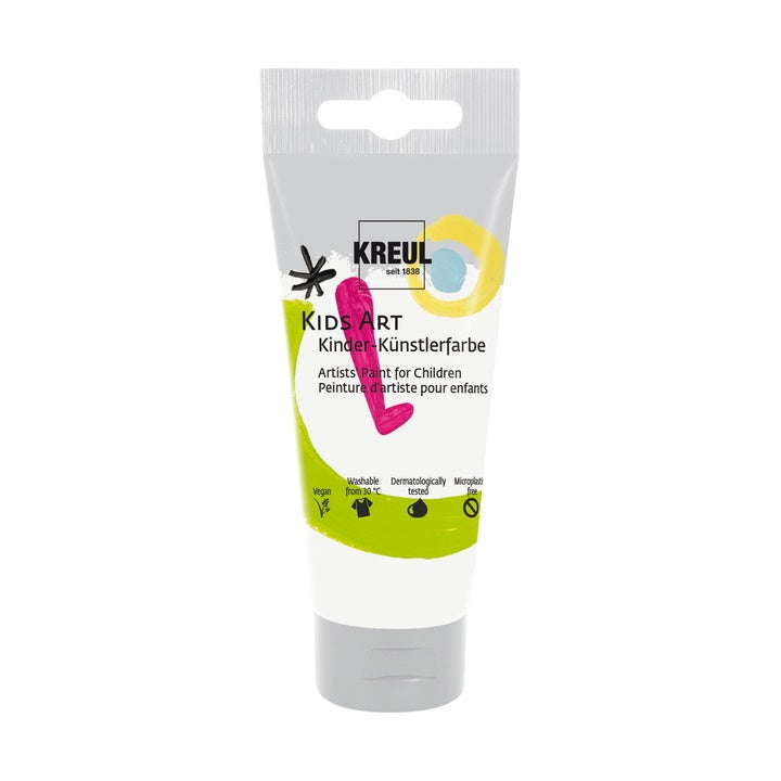 Farby dla dzieci KREUL 75 ml – biel